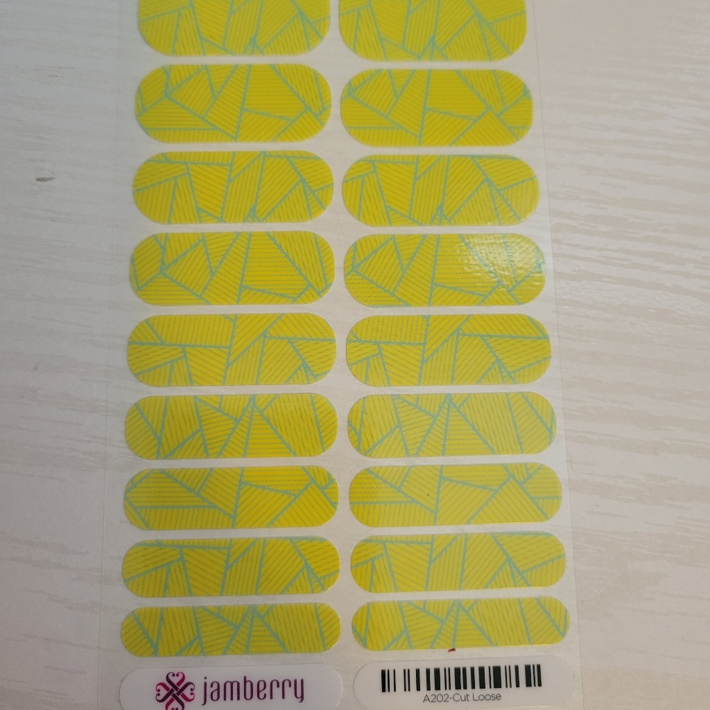 Full Sheet Jam Nail Wraps - Cut Loose